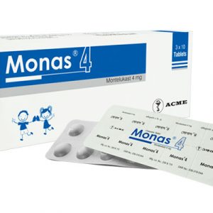 Monas 4 mg Chewable Tablet
