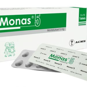 Monas 5 mg Chewable tablet