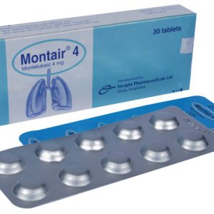 Montair 4 mg Chewable Tablet